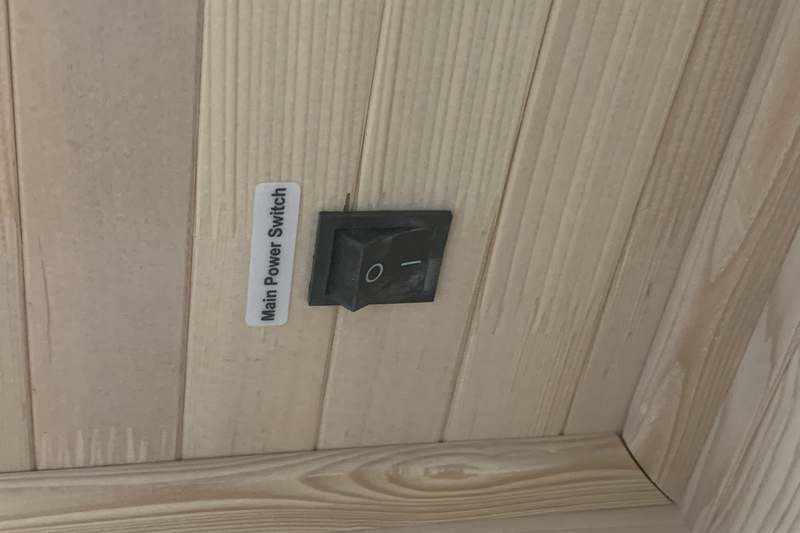 Blisspod Vienna Infrared Canadian Hemlock - 1 Person Sauna