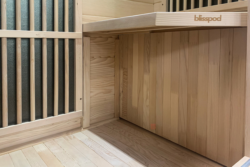 Blisspod Vienna Infrared Canadian Hemlock - 1 Person Sauna