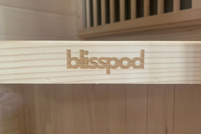 Blisspod Vienna Infrared Canadian Hemlock - 1 Person Sauna