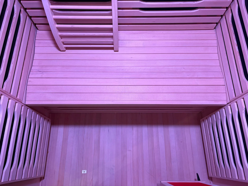 Blisspod Milano Full Spectrum Sauna Canadian Hemlock 2 Person