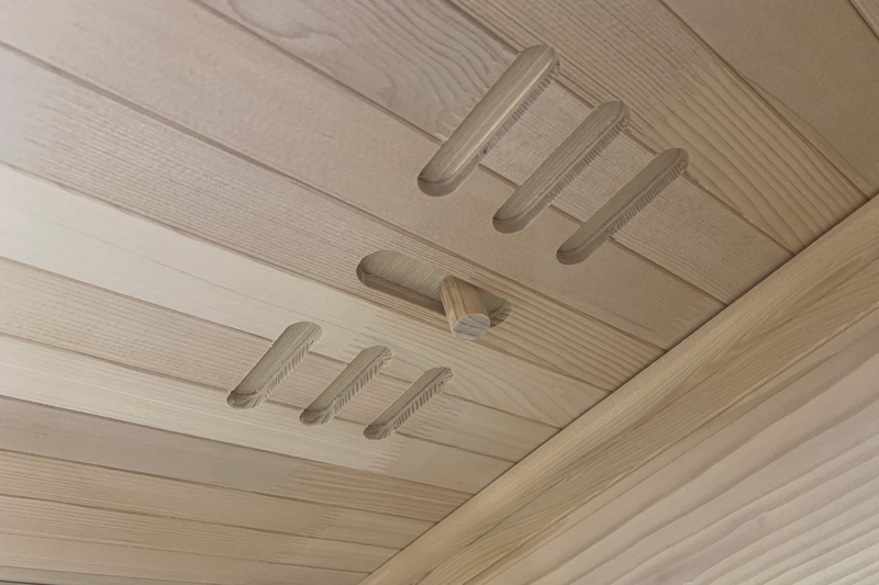 Blisspod Vienna Infrared Canadian Hemlock - 1 Person Sauna