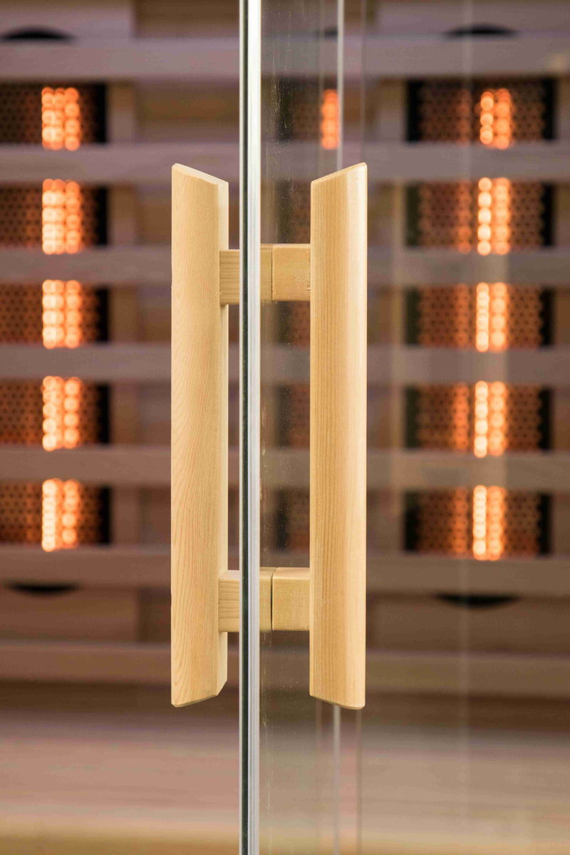 NiceBeam 1–2 Person Infrared Sauna with Red Light Therapy