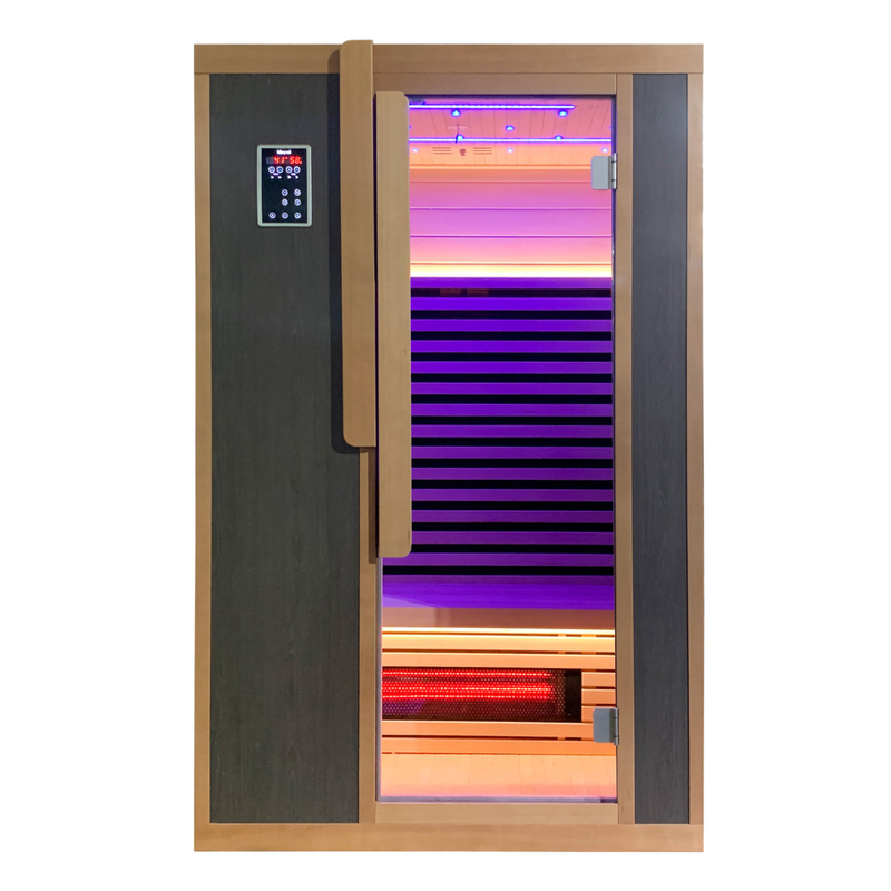 Blisspod Bergen Full Spectrum Ultimate Indoor Sauna with Red Light Therapy 2 Person