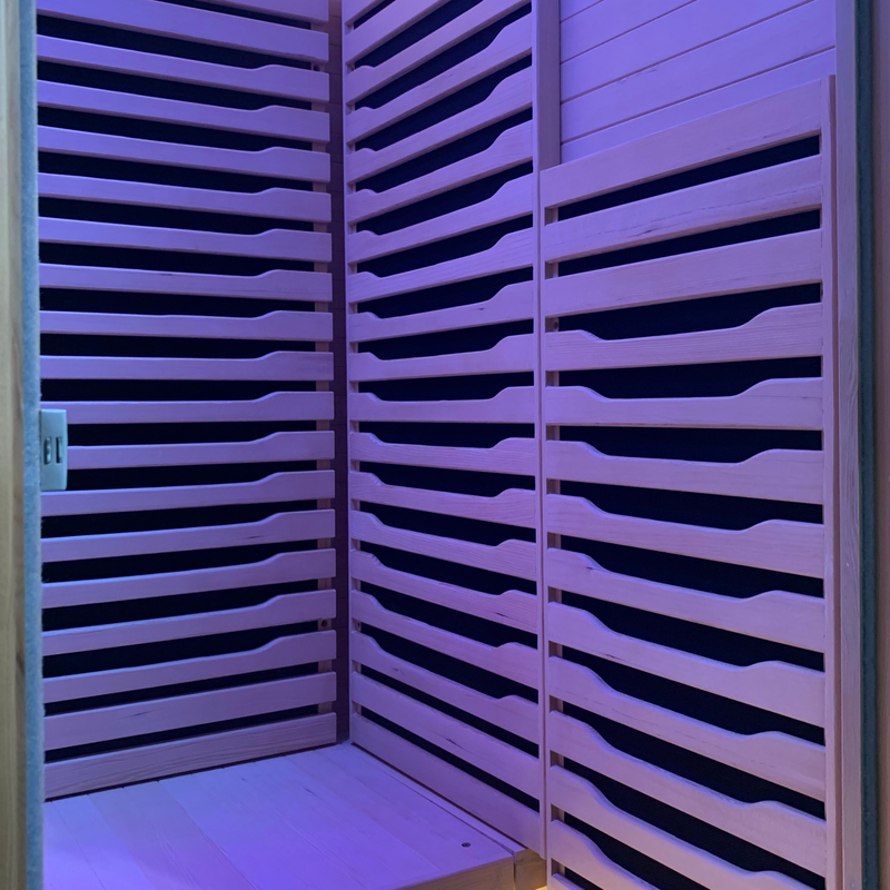 Blisspod Helsinki Full Spectrum Ultimate Indoor Sauna with Red Light Therapy 2 Person