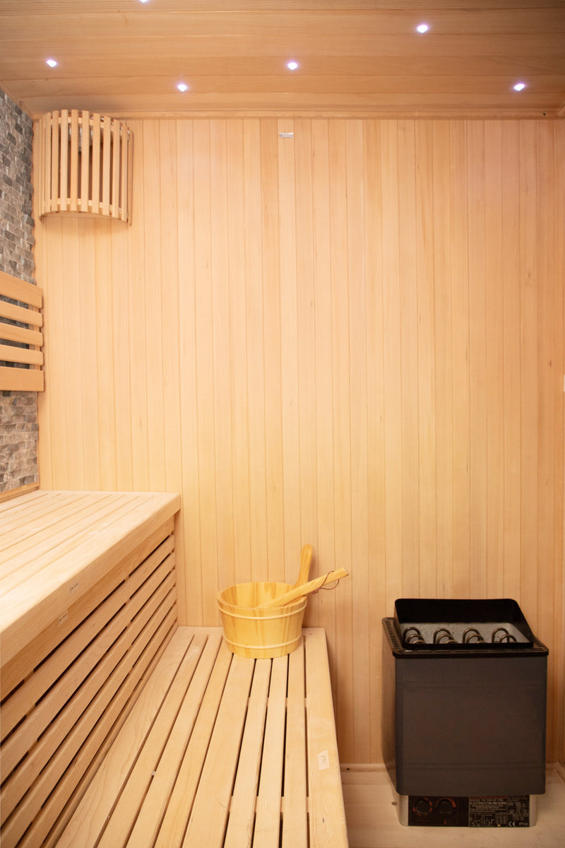 NiceBeam 1–2 Person Infrared Sauna with Red Light Therapy