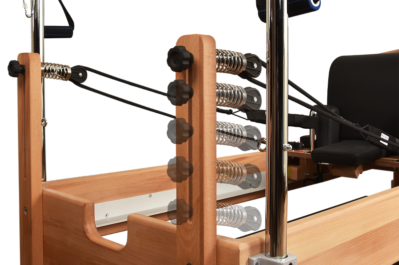 Private Pilates Premium Wood Reformer-Tower Bundle