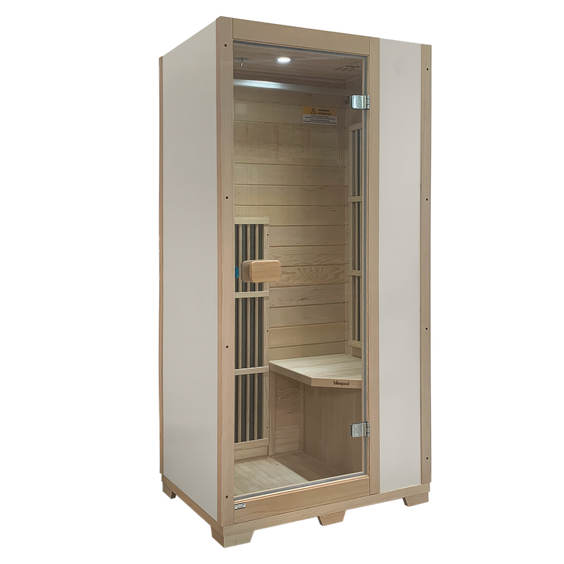 Blisspod Vienna Infrared Canadian Hemlock - 1 Person Sauna