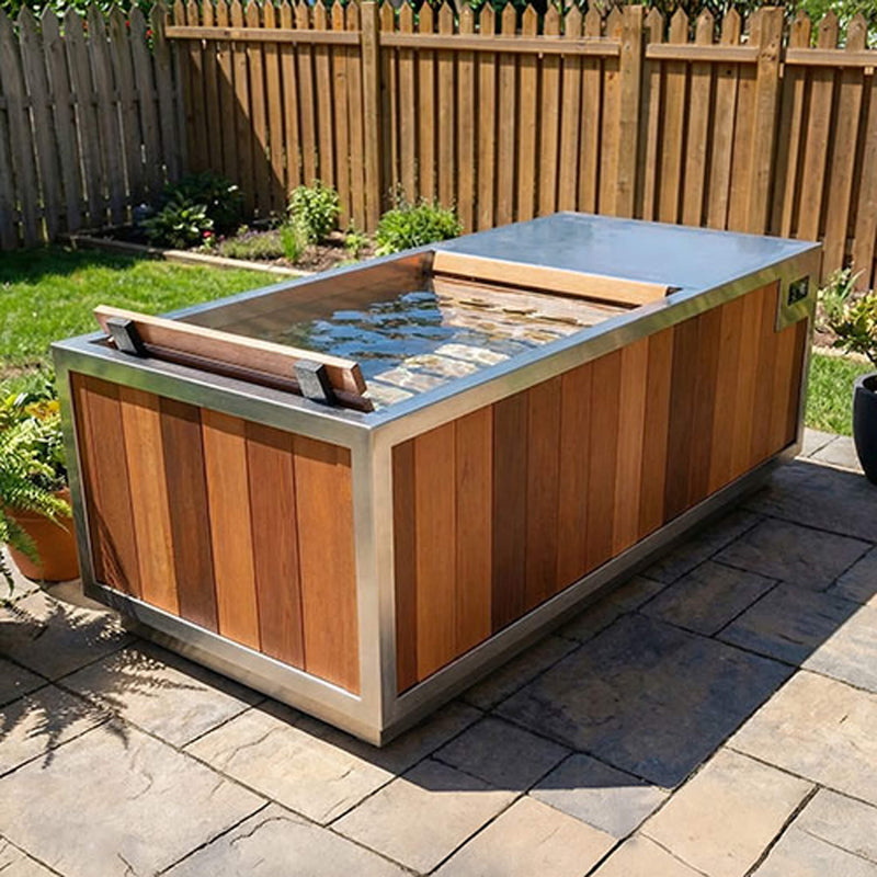 Finnmark SoulCold™ Premium 1-Person Cold And Hot Plunge With Cover