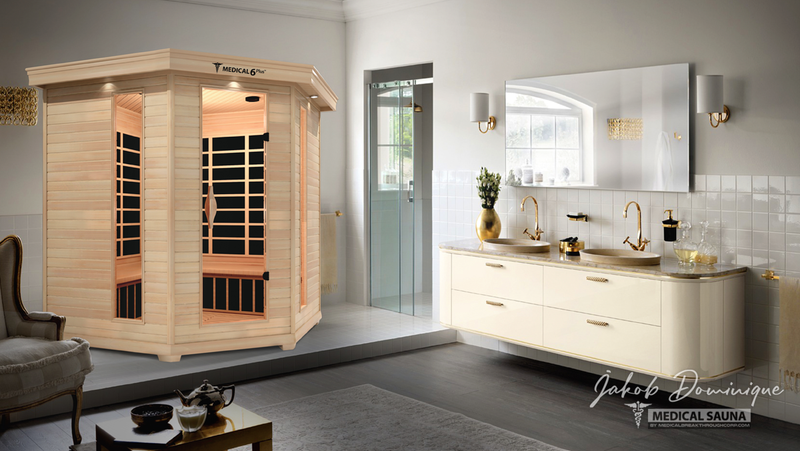 6 Person Indoor Infrared Full Spectrum Sauna | Medical 6 Plus™
