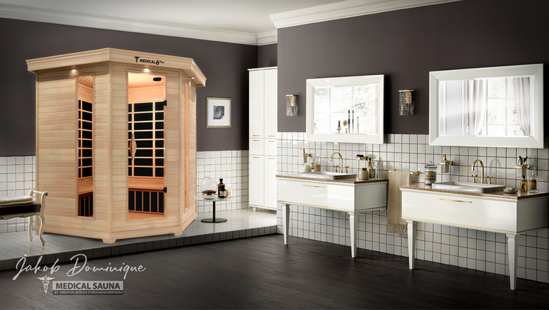 6 Person Indoor Infrared Full Spectrum Sauna | Medical 6 Plus™