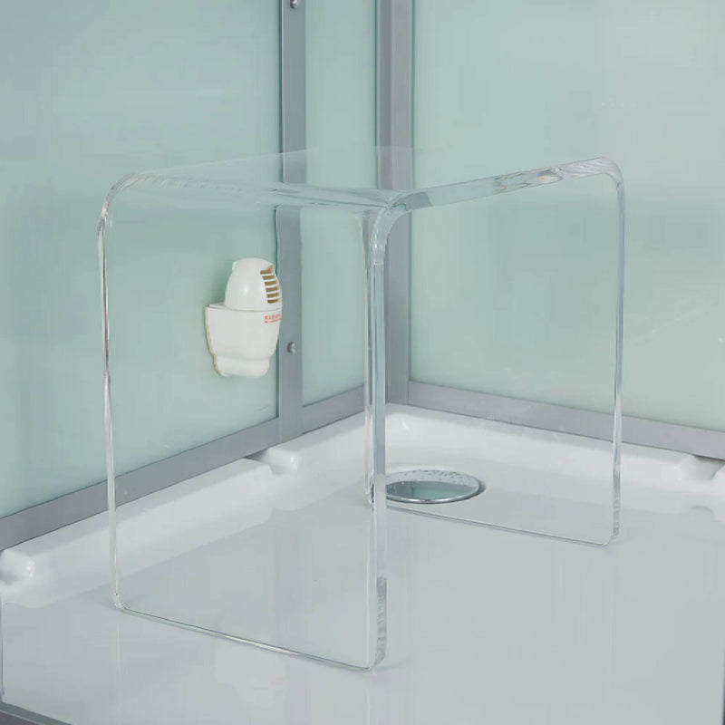 Platinum Arrezo Steam Shower With Rainfall Ceiling Shower