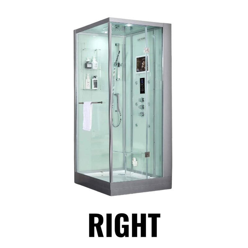 Platinum Arrezo Steam Shower With Rainfall Ceiling Shower