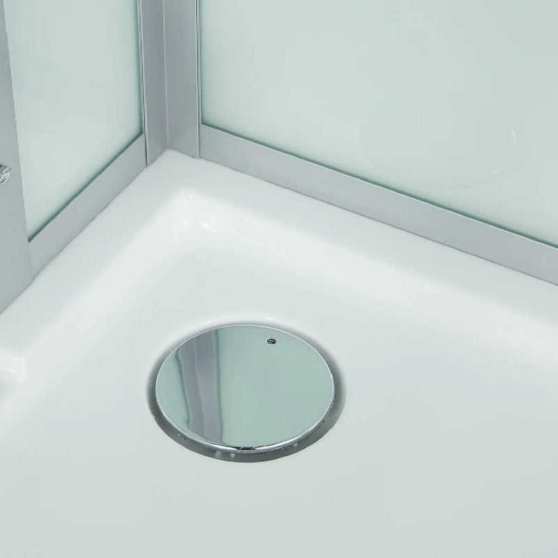 Platinum Arrezo Steam Shower With Rainfall Ceiling Shower