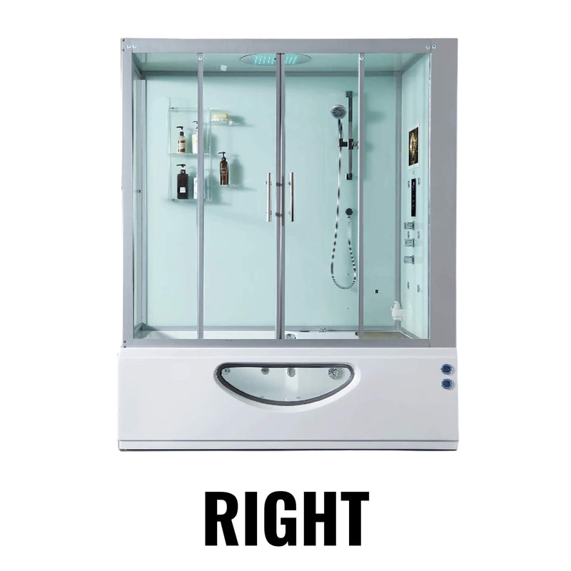 Platinum Catania Steam Shower With 6 Acupuncture Jets