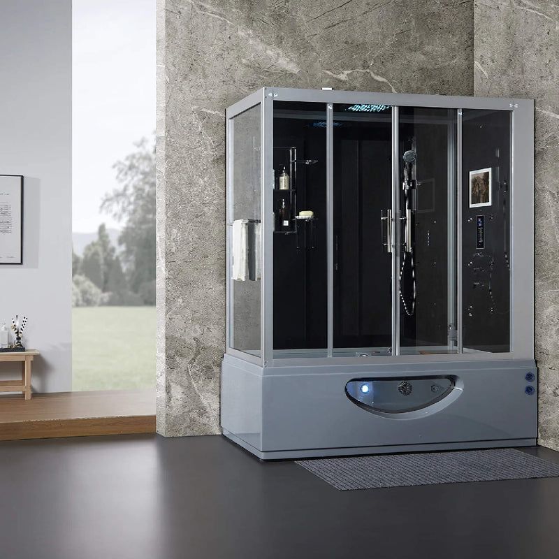Platinum Catania Steam Shower With 6 Acupuncture Jets