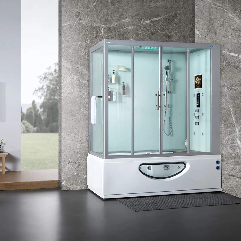 Platinum Catania Steam Shower With 6 Acupuncture Jets