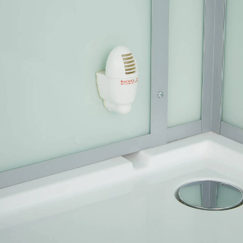 Maya Bath Platinum Lucca Steam Shower With LCD Touchscreen Controls
