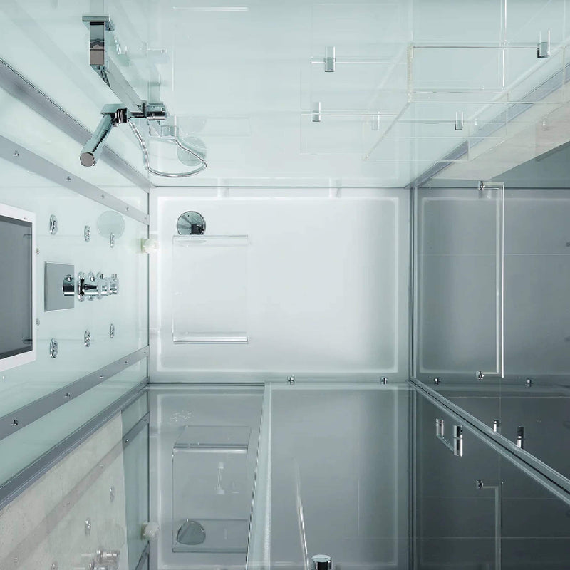 Maya Bath Platinum Lucca Steam Shower With LCD Touchscreen Controls