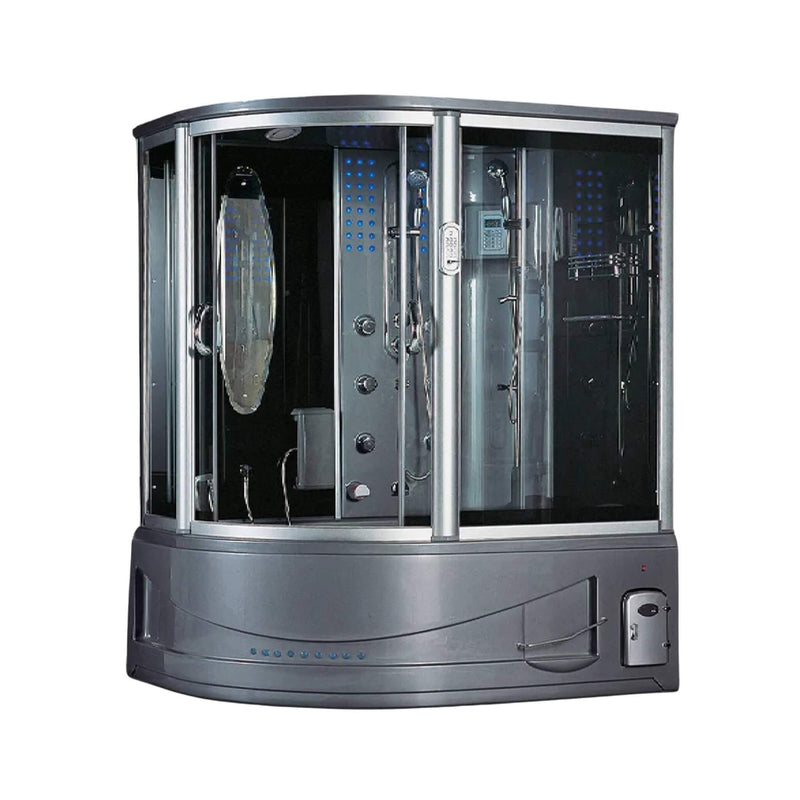 Siena Steam Shower With 10 Acupuncture Jets