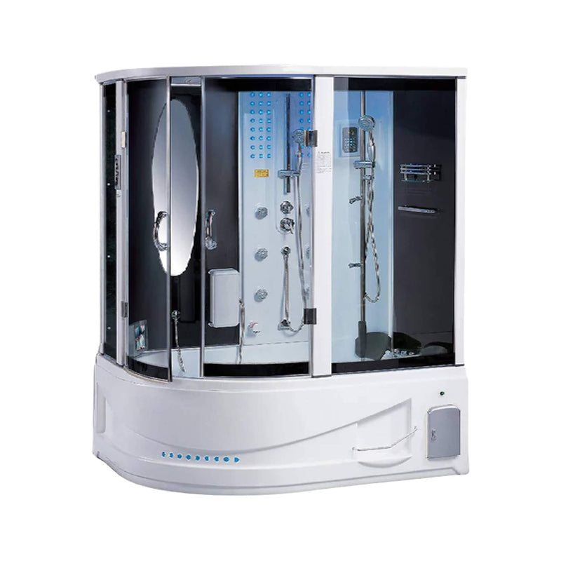 Siena Steam Shower With 10 Acupuncture Jets