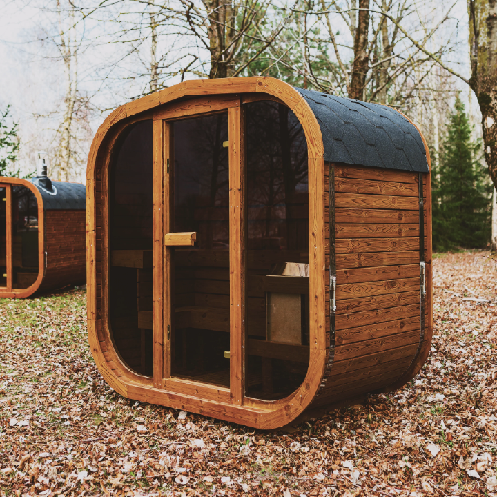 Mande Sauna MW12 ThermoWood for Your Perfect Backyard Retreat