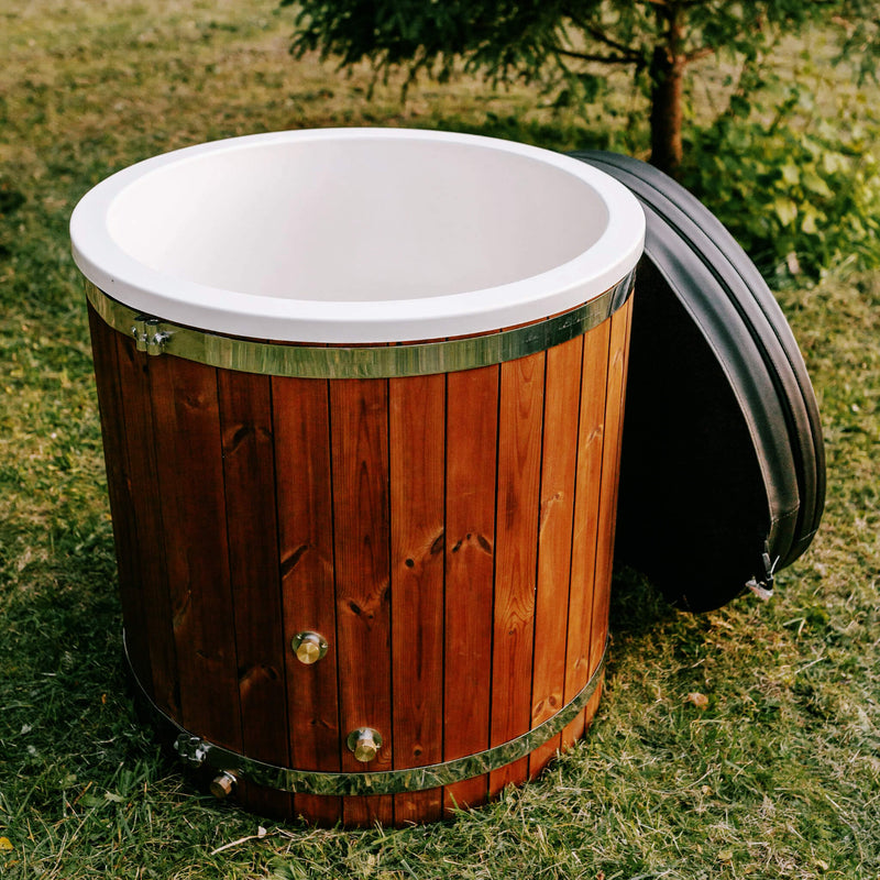 ThermoWood Cold Plunge Tub Premium 1-Person Fully-Assembled