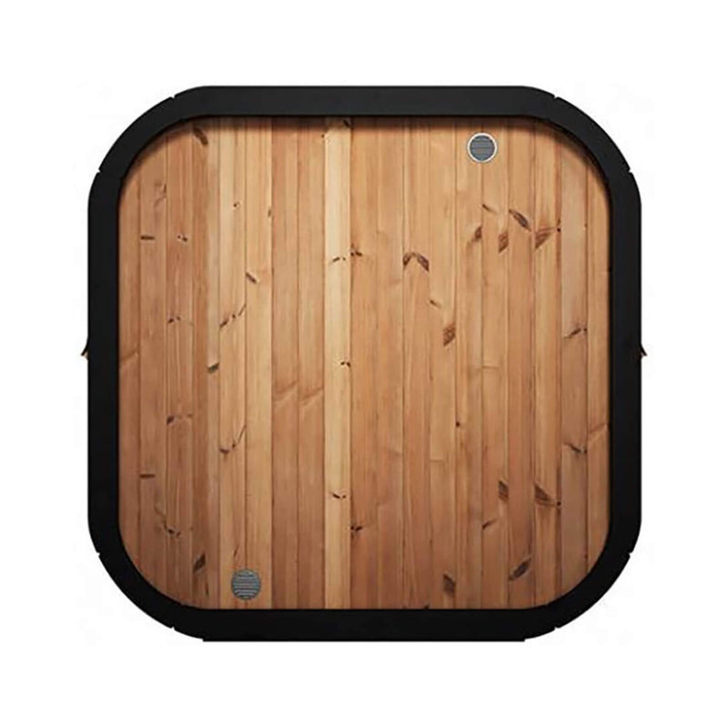 SaunaLife Model CL7G 6-Person Cube-Series Luxury Wooden Outdoor Home Sauna Kit