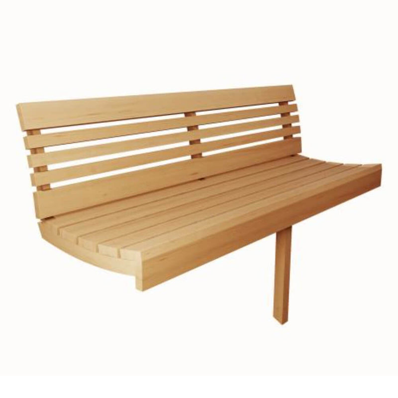SaunaLife Model E8 Ergo Series 6-Person Outdoor Thermo-Spruce Sauna Barrel