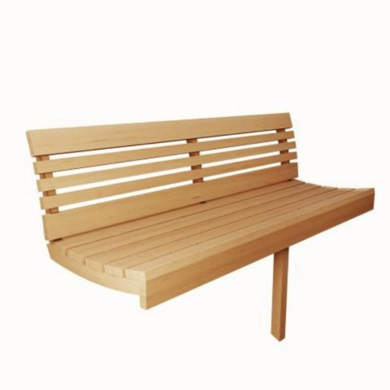 SaunaLife Model E8W Ergo Series 6-Person Outdoor Thermo-Spruce Sauna Barrel
