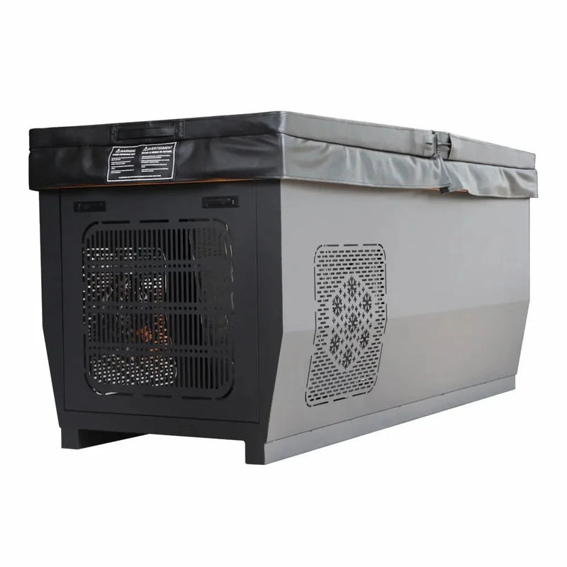 Stainless Steel Cold Plunge With Integrated Chiller