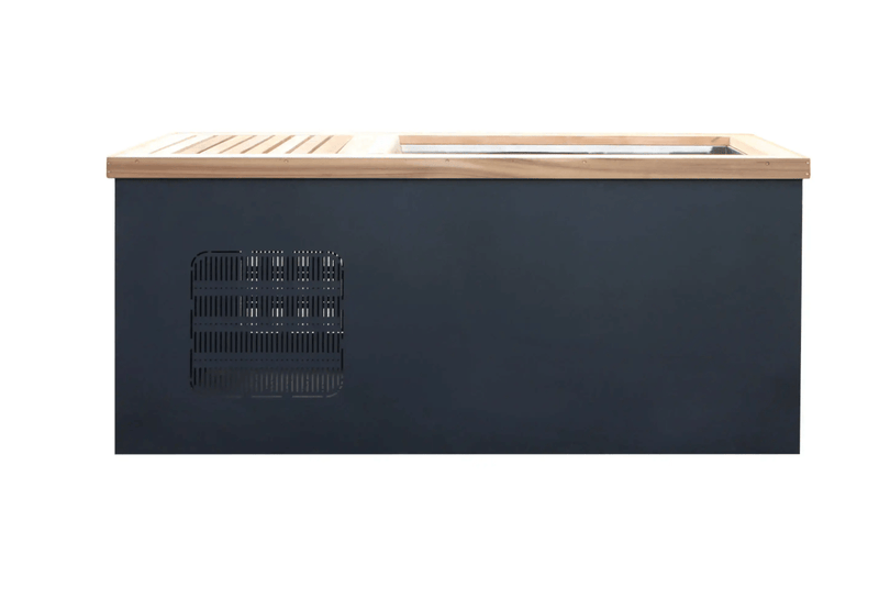 Stainless Steel Cold Plunge With Integrated Chiller