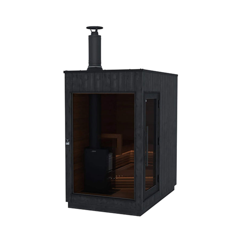 ThermaSol Nordic Misty 2-5 Person Fully-Assembled Outdoor Modular Sauna Cabin